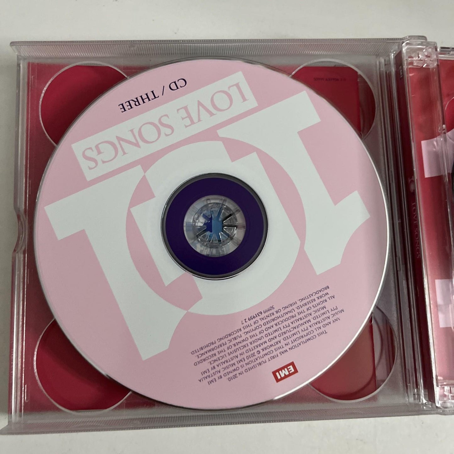 Various – 101 Love Songs (CD, 2010, 5-Disc) Australia 50999 631956 2 0
