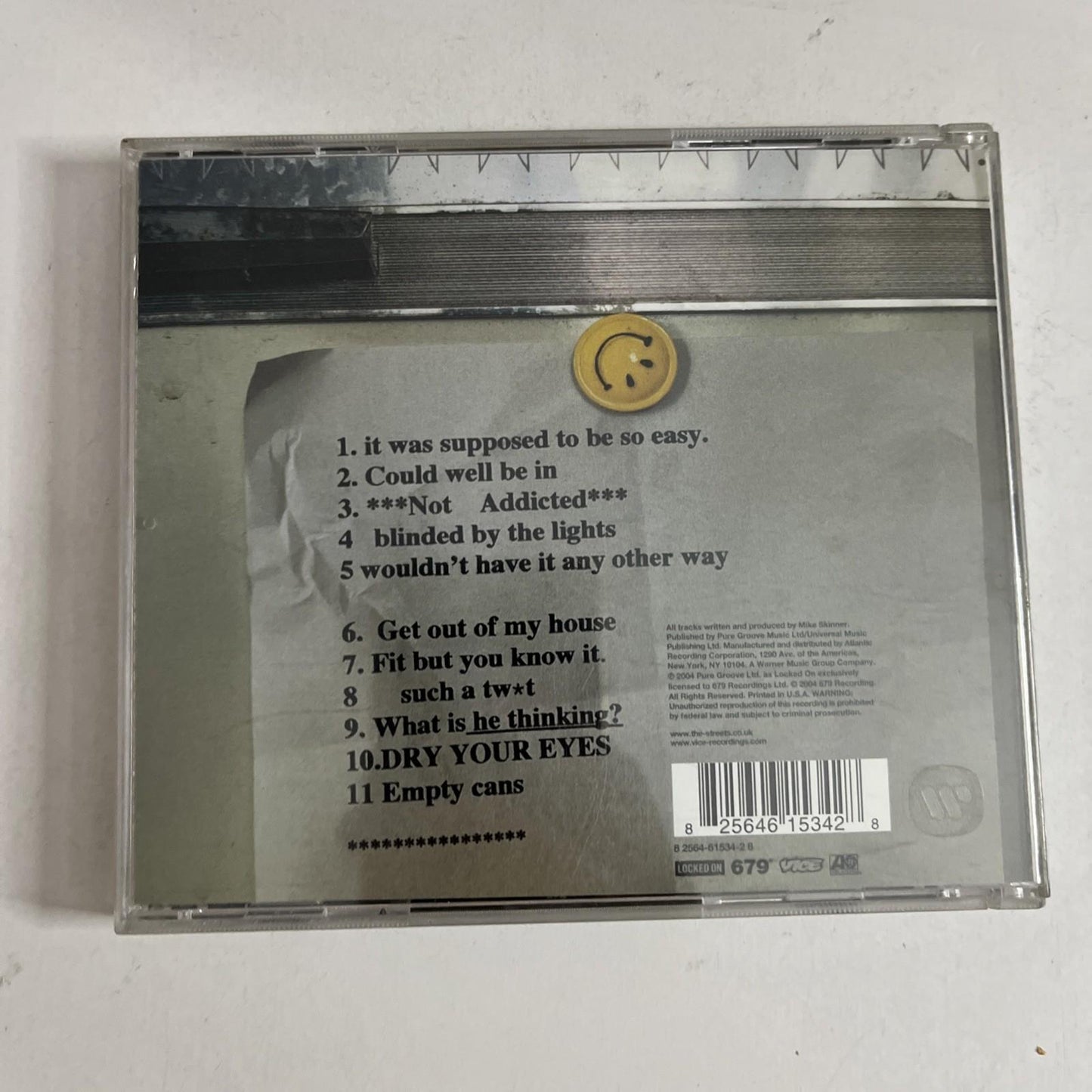 The Streets – A Grand Don't Come For Free (CD, 2004) US 8 2564-61534-2 8