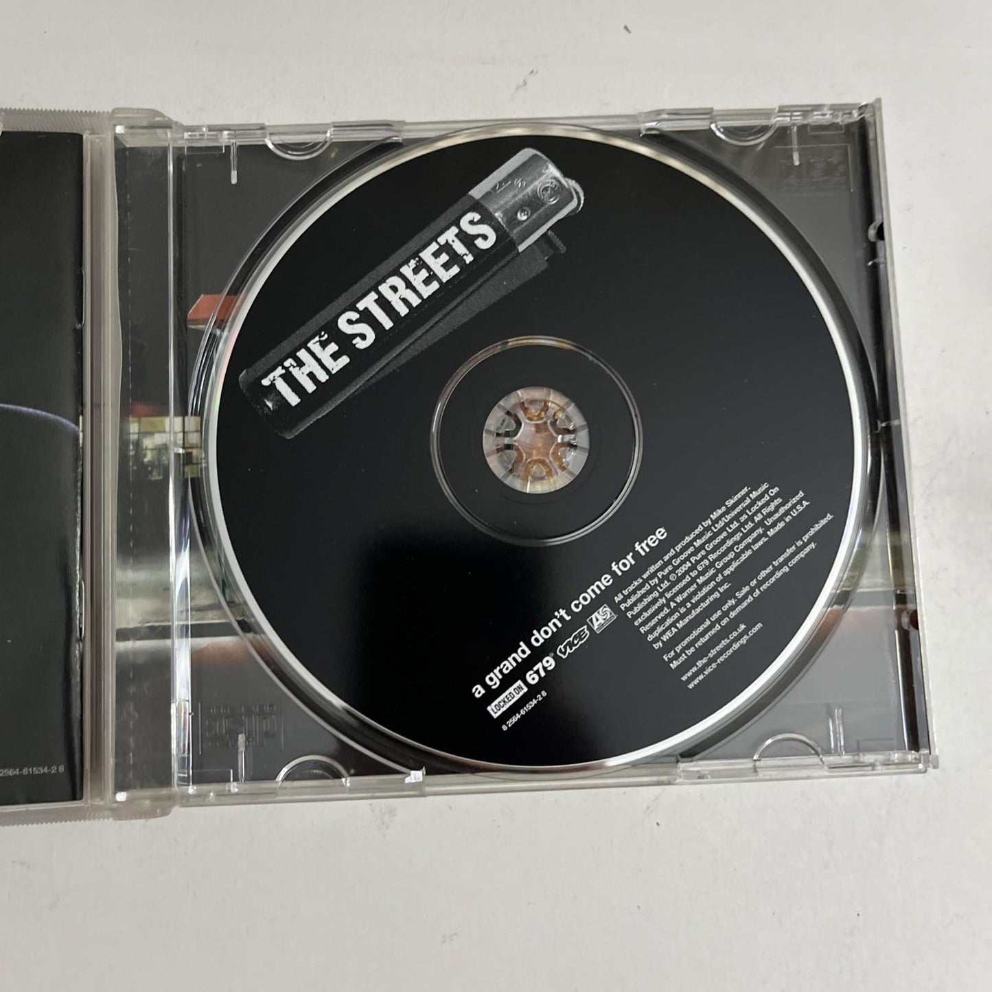 The Streets – A Grand Don't Come For Free (CD, 2004) US 8 2564-61534-2 8