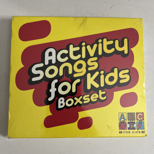 ABC Kids Activity Songs For Kids Boxset (CD, 2008, 3-Disc) Australia NEW Sealed