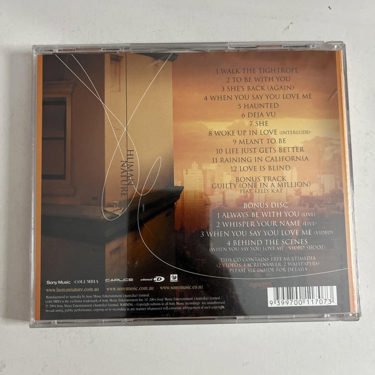 Human Nature – Walk The Tightrope (CD, 2004, 2-Disc) Australia 5161729000