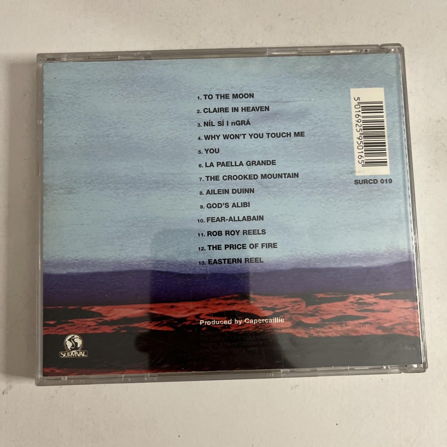 Capercaillie – To The Moon (CD, 1995) UK SURCD 019