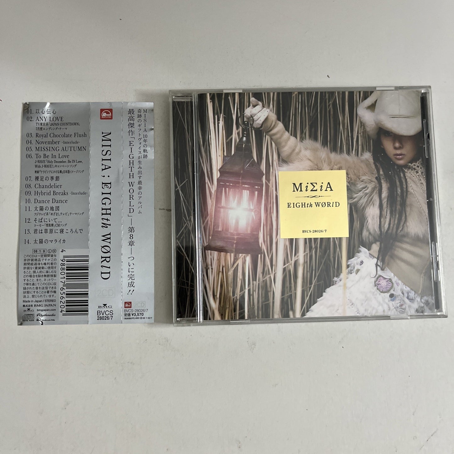 Misia – Eighth World (CD, 2008) Japan BVCS-21042