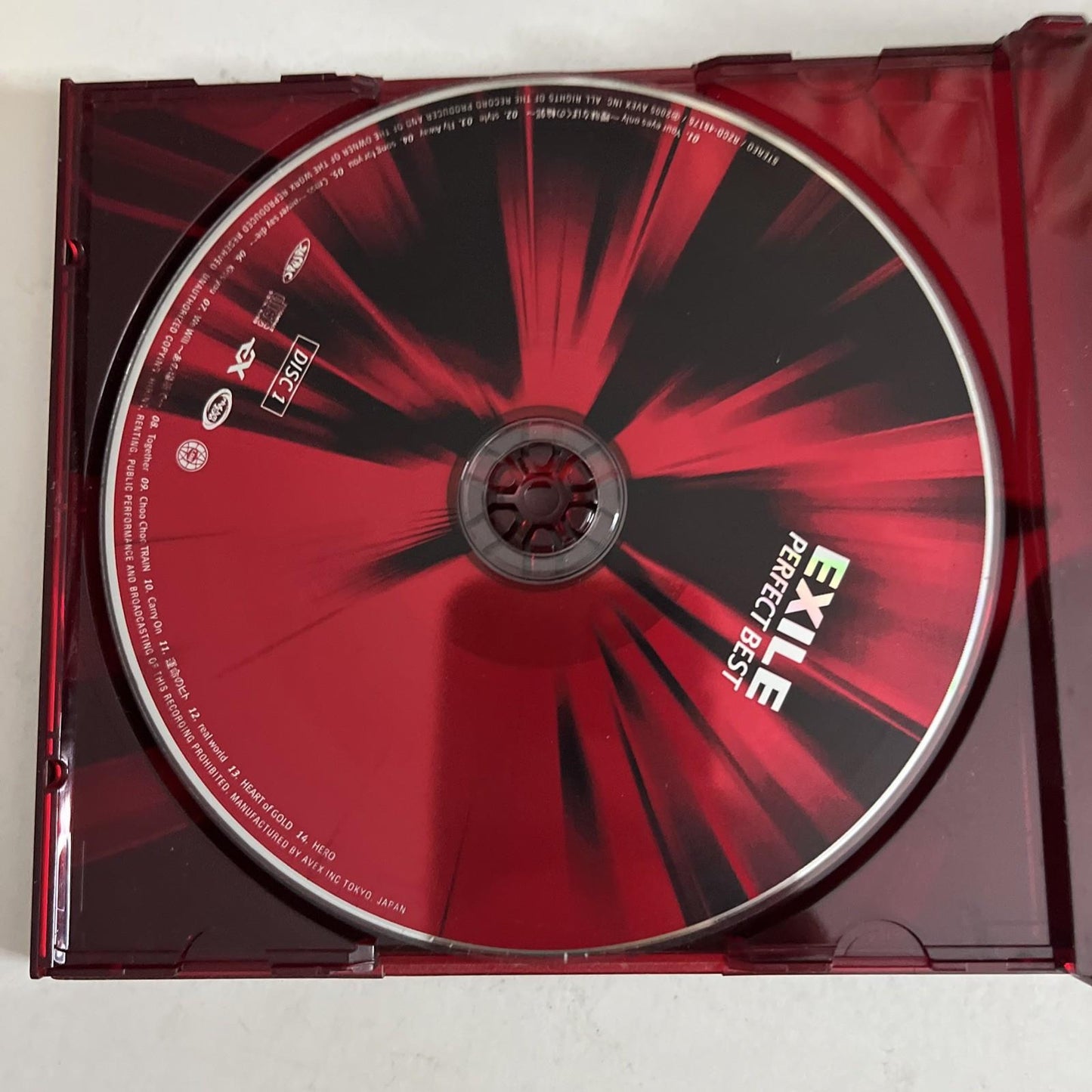 Exile – Perfect Best (CD + DVD, 2005, 3-Disc) Japan RZCD-45175-6/B