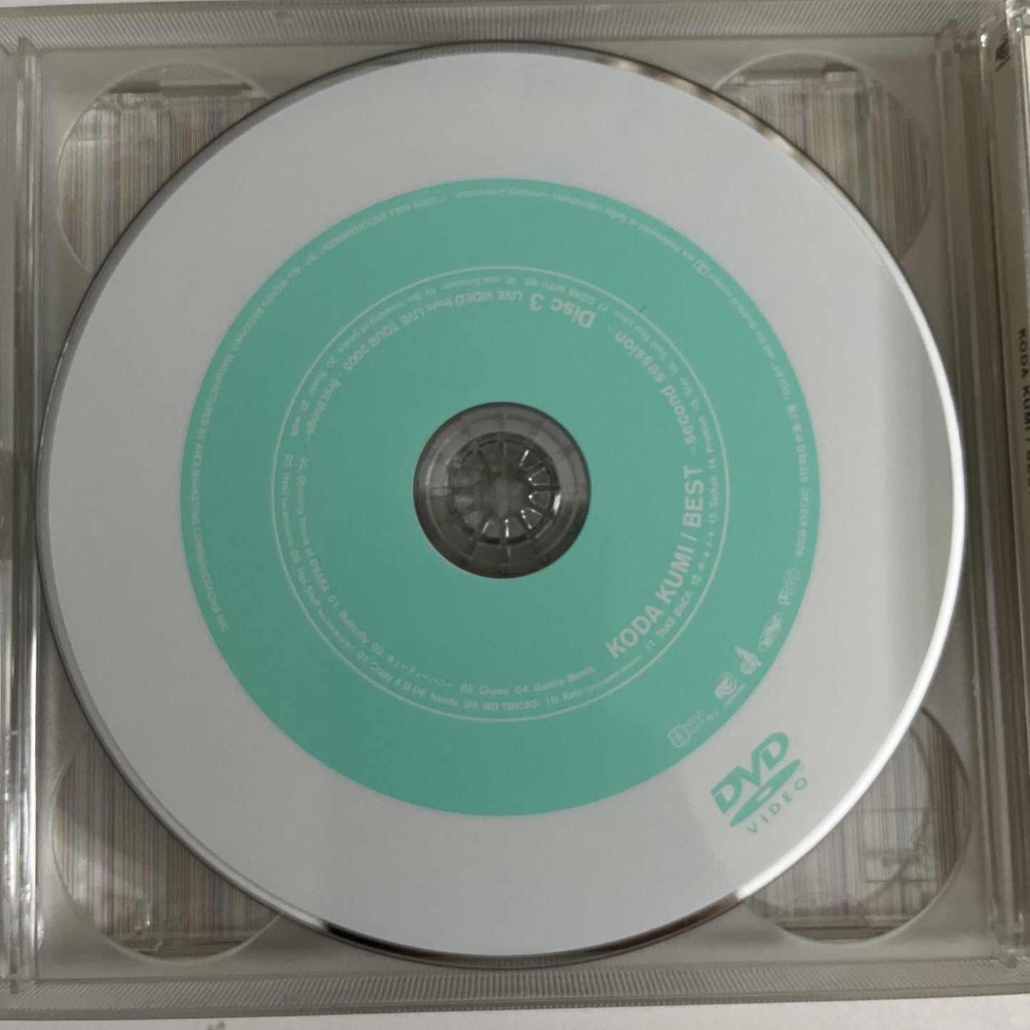 Kumi Koda – Best ~Second Session~ (CD + DVD, 2006, 3-Disc) Japan Limited Edition