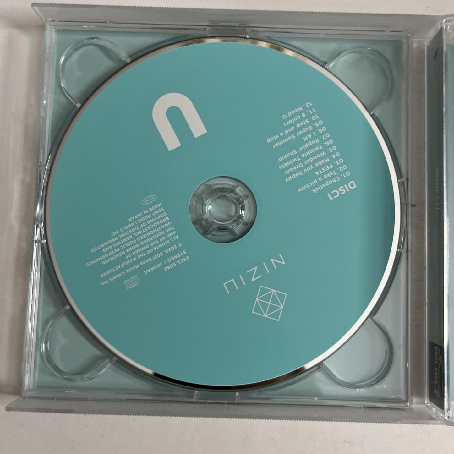 NiziU – U (CD, 2021, 2-Disc) Japan ESCL 5586~8