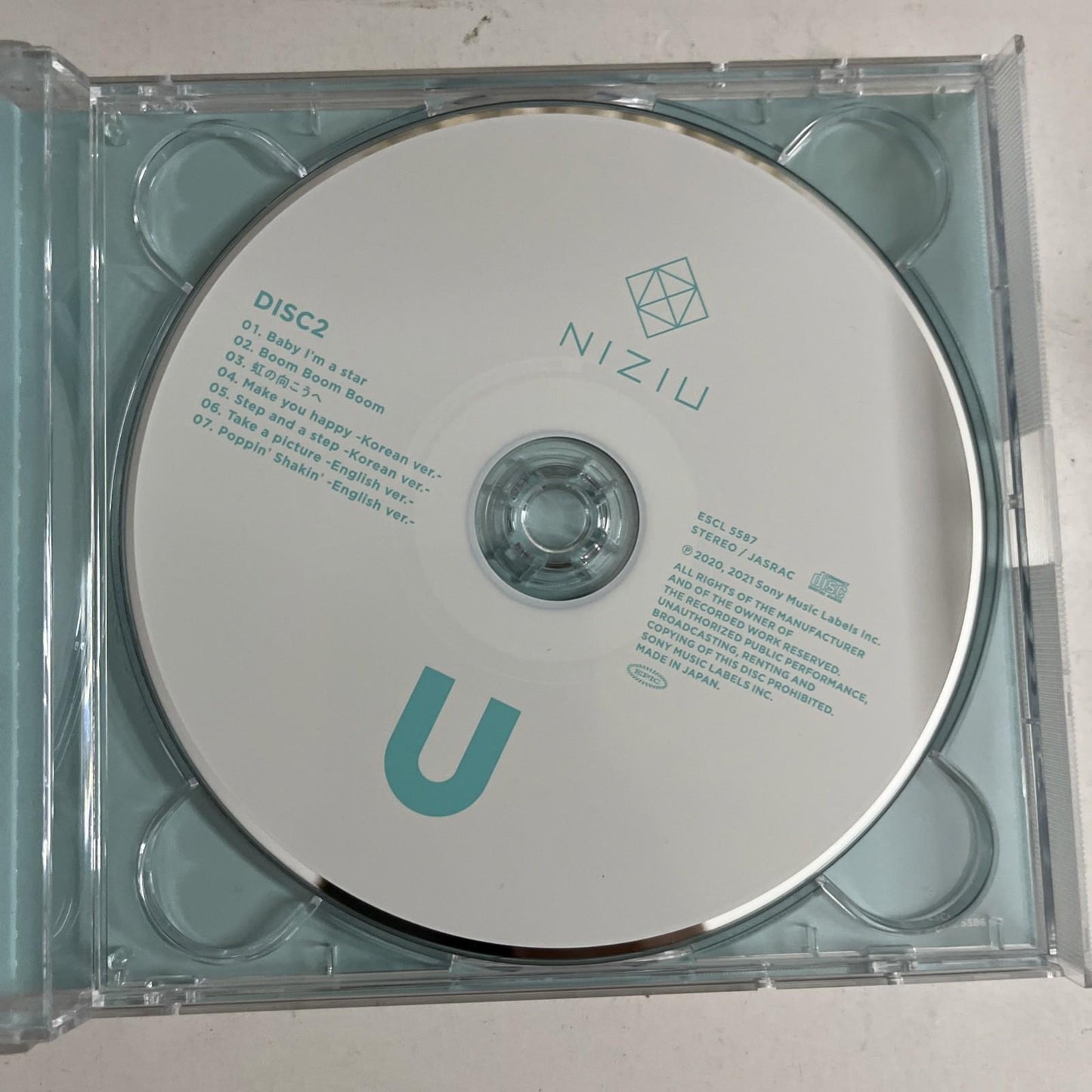 NiziU – U (CD, 2021, 2-Disc) Japan ESCL 5586~8