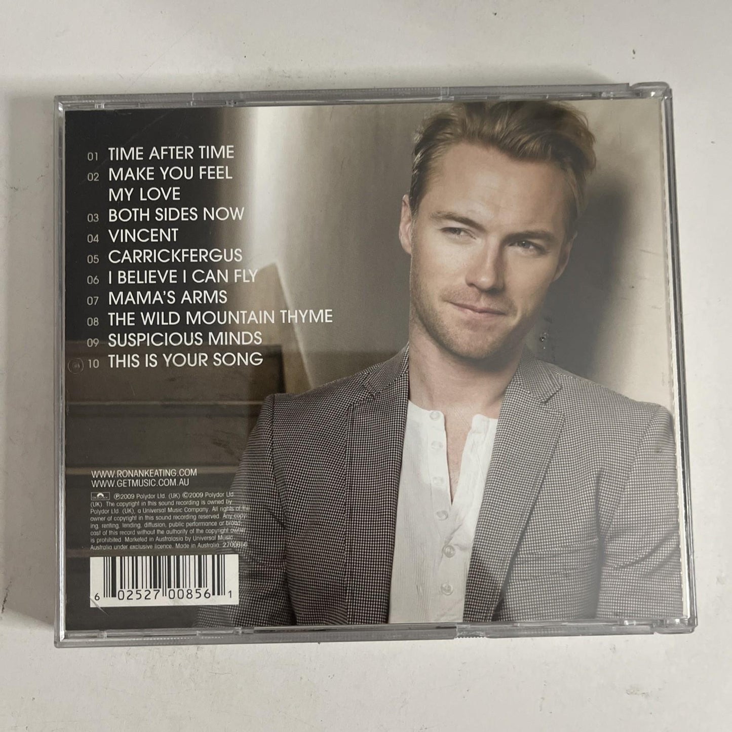Ronan Keating – Songs For My Mother (CD, 2009) Australia 2700856