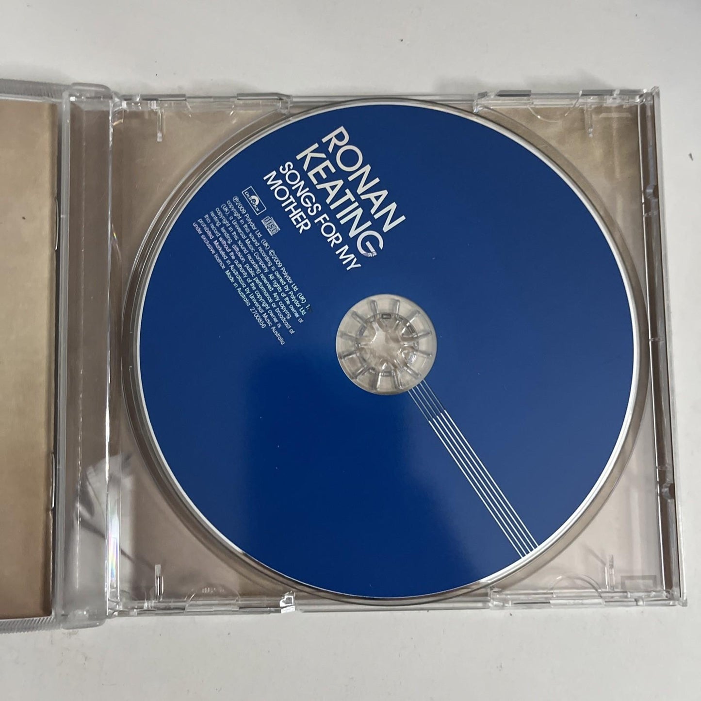 Ronan Keating – Songs For My Mother (CD, 2009) Australia 2700856