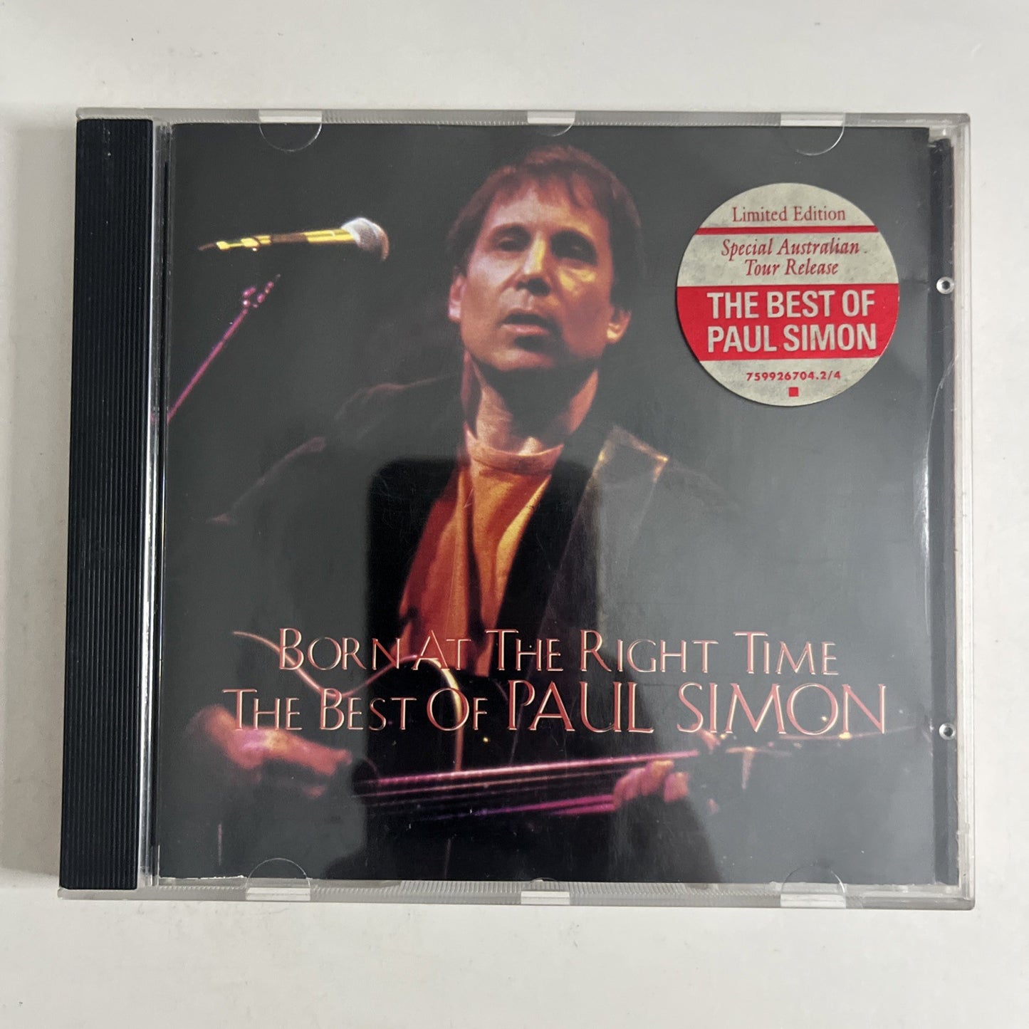 Born At The Right Time - The Best Of Paul Simon (CD, 1991) Limited Edition