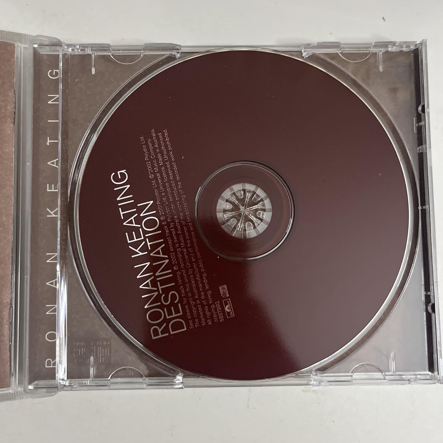 Ronan Keating – Destination (CD, 2002) Australasia 5897992