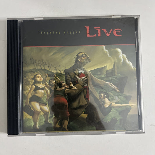 Live – Throwing Copper (CD, 1994) Australasia rard-10997