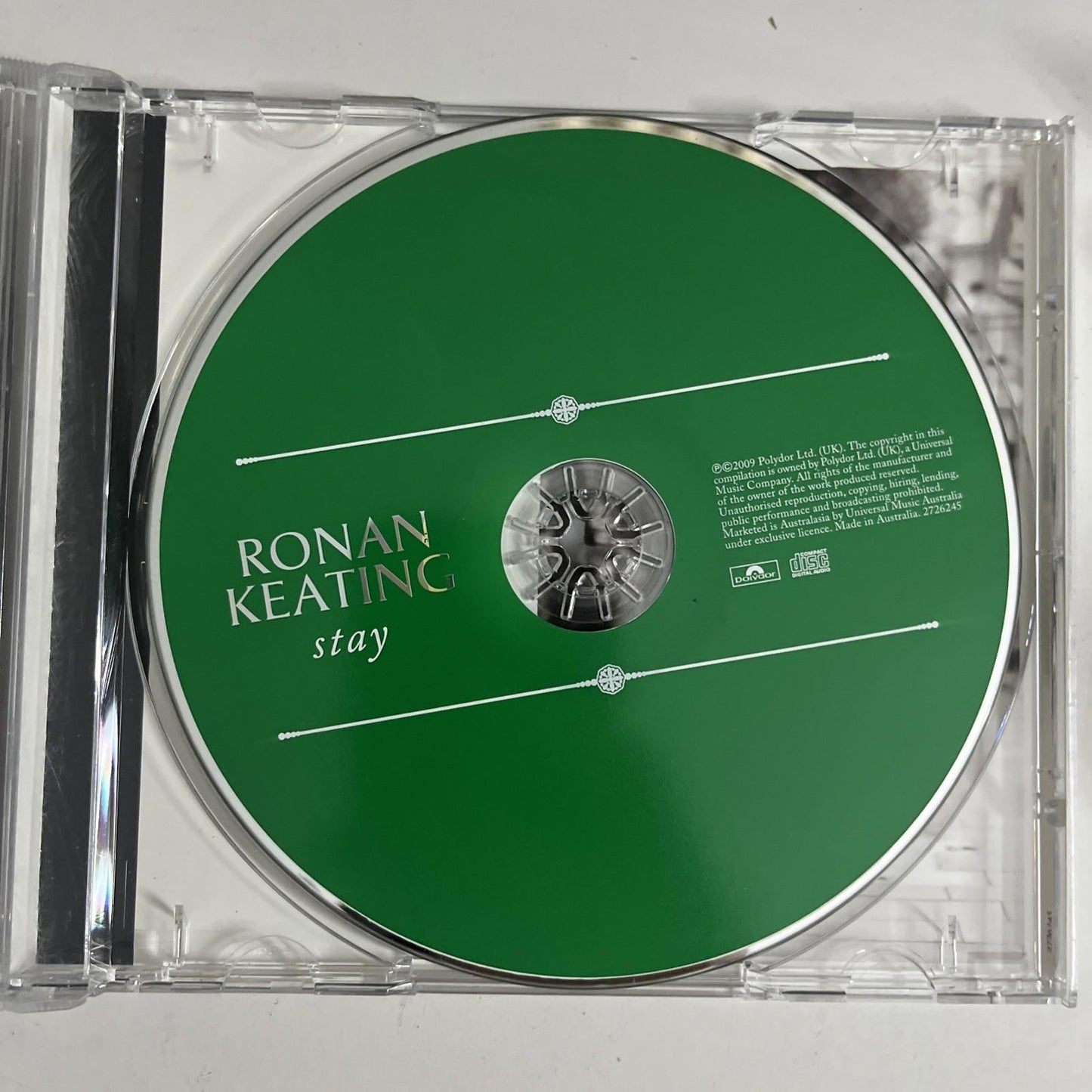 Ronan Keating – Stay (CD, 2009) Australasia 2726245