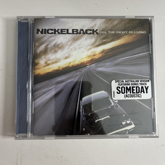 Nickelback – All The Right Reasons (CD, 2005) Australia Bonus Track RR80882