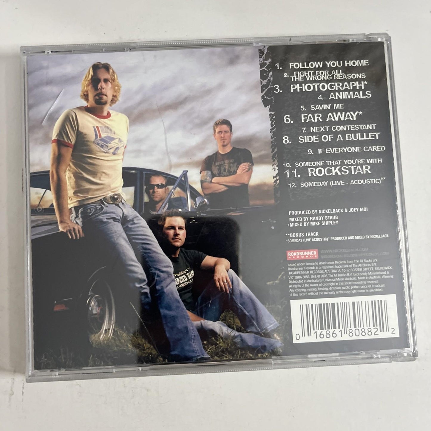 Nickelback – All The Right Reasons (CD, 2005) Australia Bonus Track RR80882