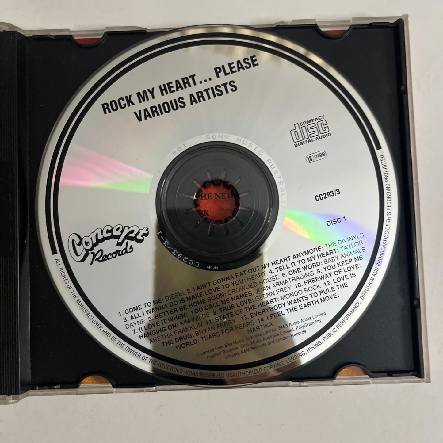 Various – Rock My Heart ....Please (CD, 2-Disc) Australia CC293CD