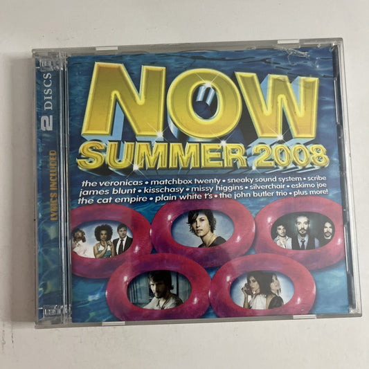 Various – Now Summer 2008 (CD, 2007, 2-Disc) Australia 5144250562