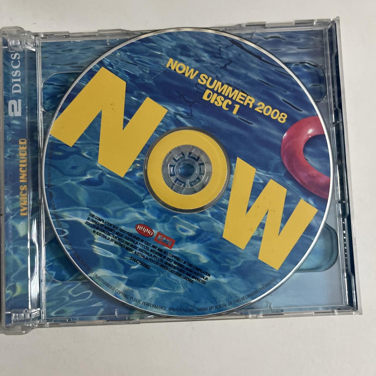 Various – Now Summer 2008 (CD, 2007, 2-Disc) Australia 5144250562
