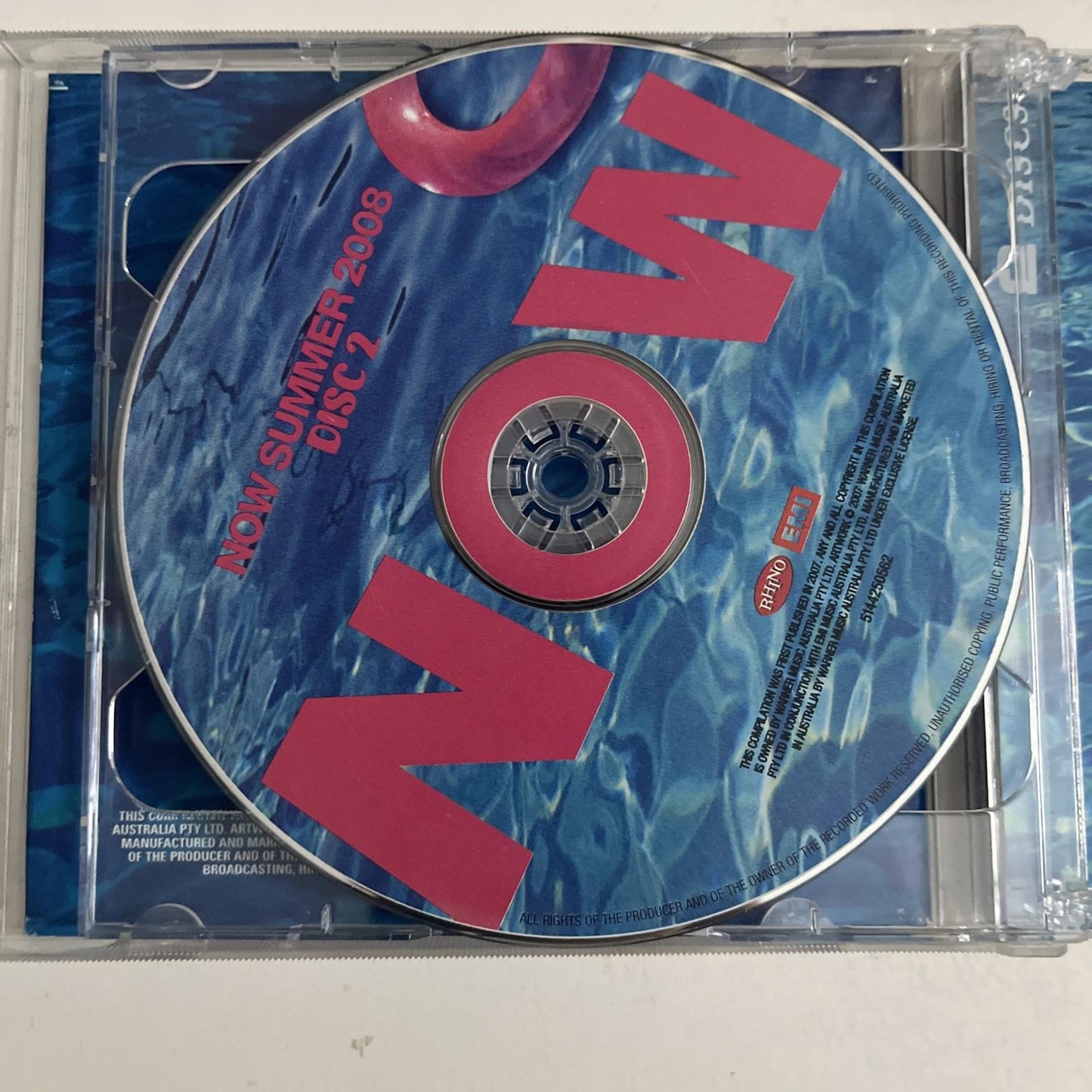 Various – Now Summer 2008 (CD, 2007, 2-Disc) Australia 5144250562