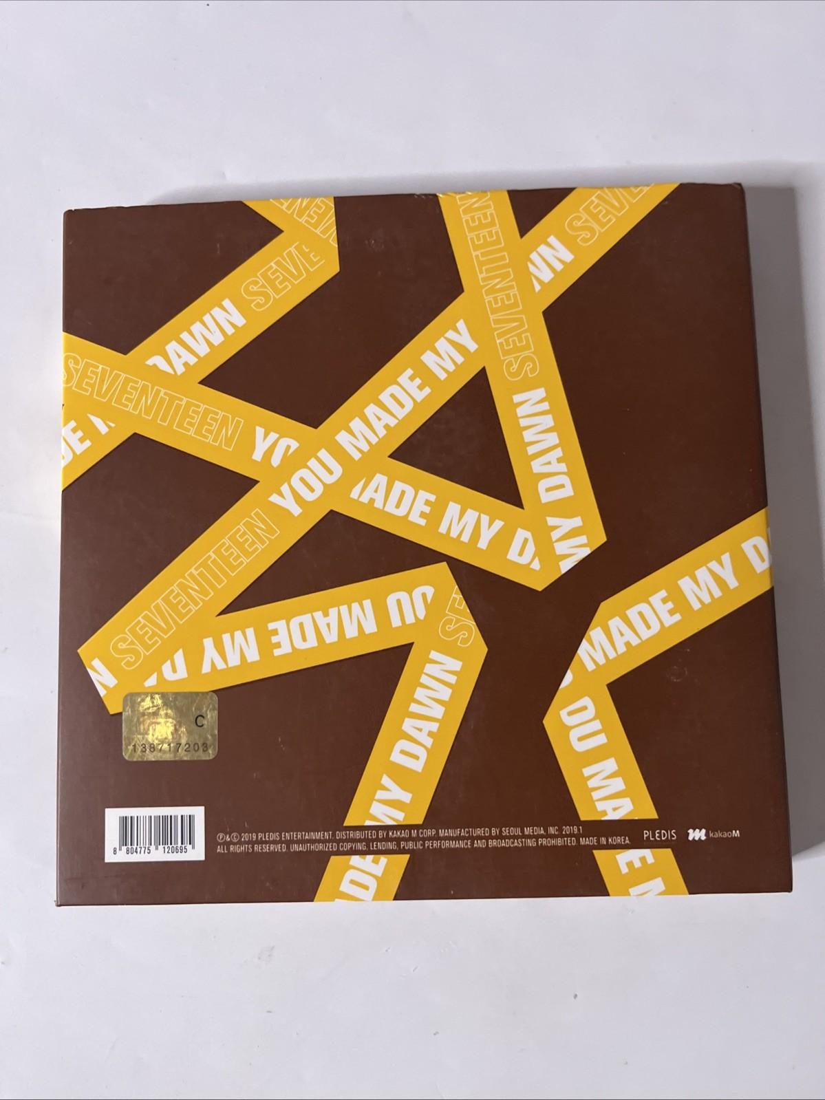 Seventeen – You Made My Dawn  (CD, 2019) South Korea Eternal Sunshine version