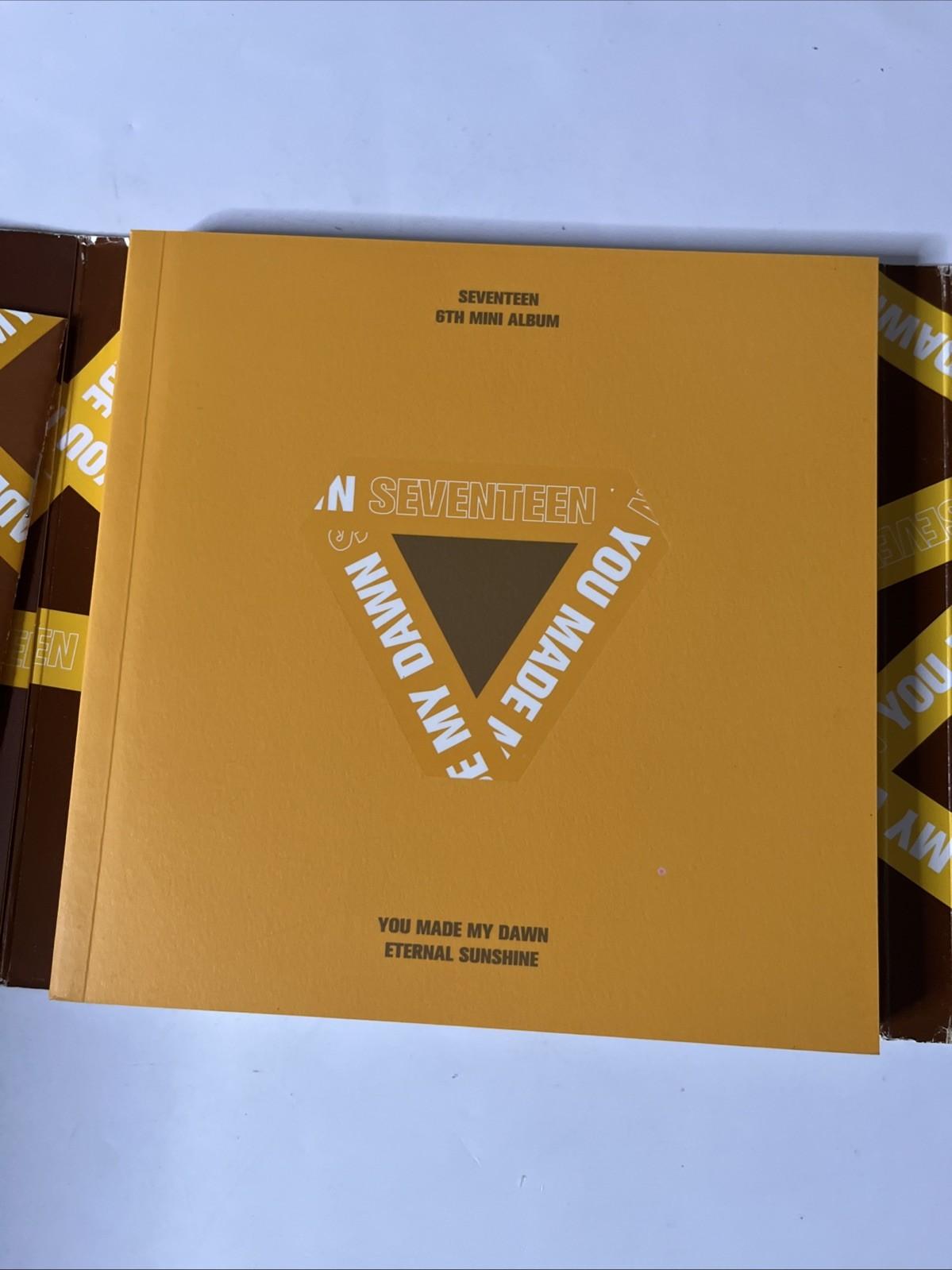Seventeen – You Made My Dawn  (CD, 2019) South Korea Eternal Sunshine version