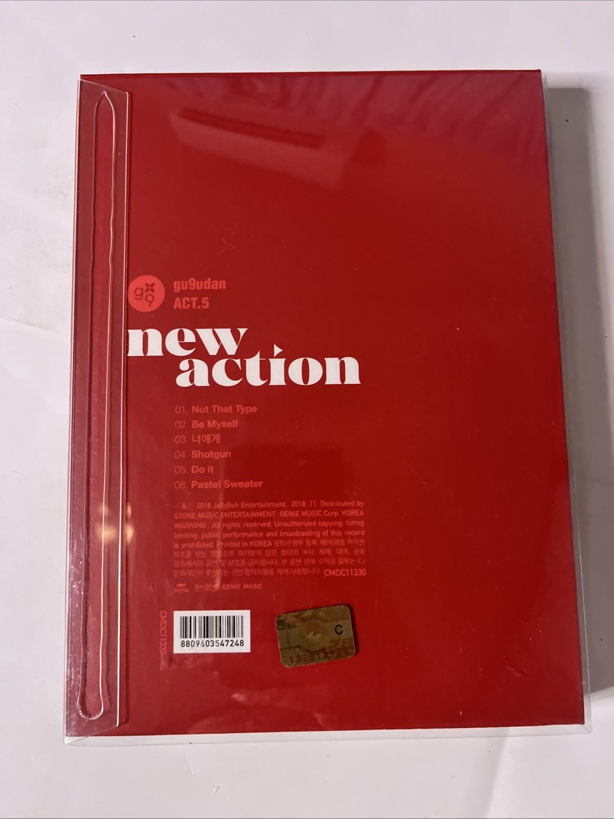gugudan – Act.5 New Action (CD, 2018) South Korea CMDC11330