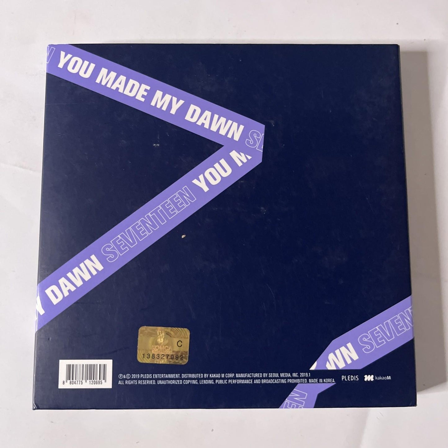 Seventeen – You Made My Dawn  (CD, 2019) South Korea L100005547