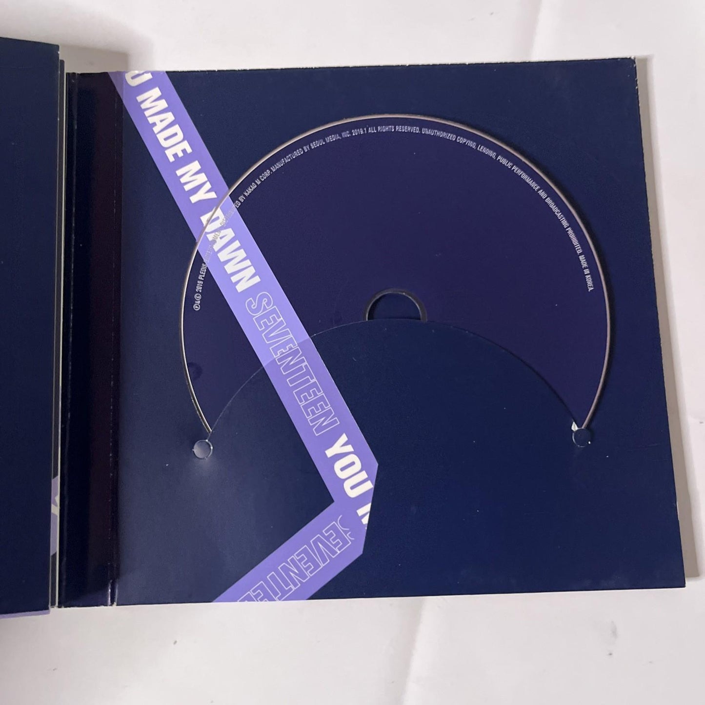 Seventeen – You Made My Dawn  (CD, 2019) South Korea L100005547