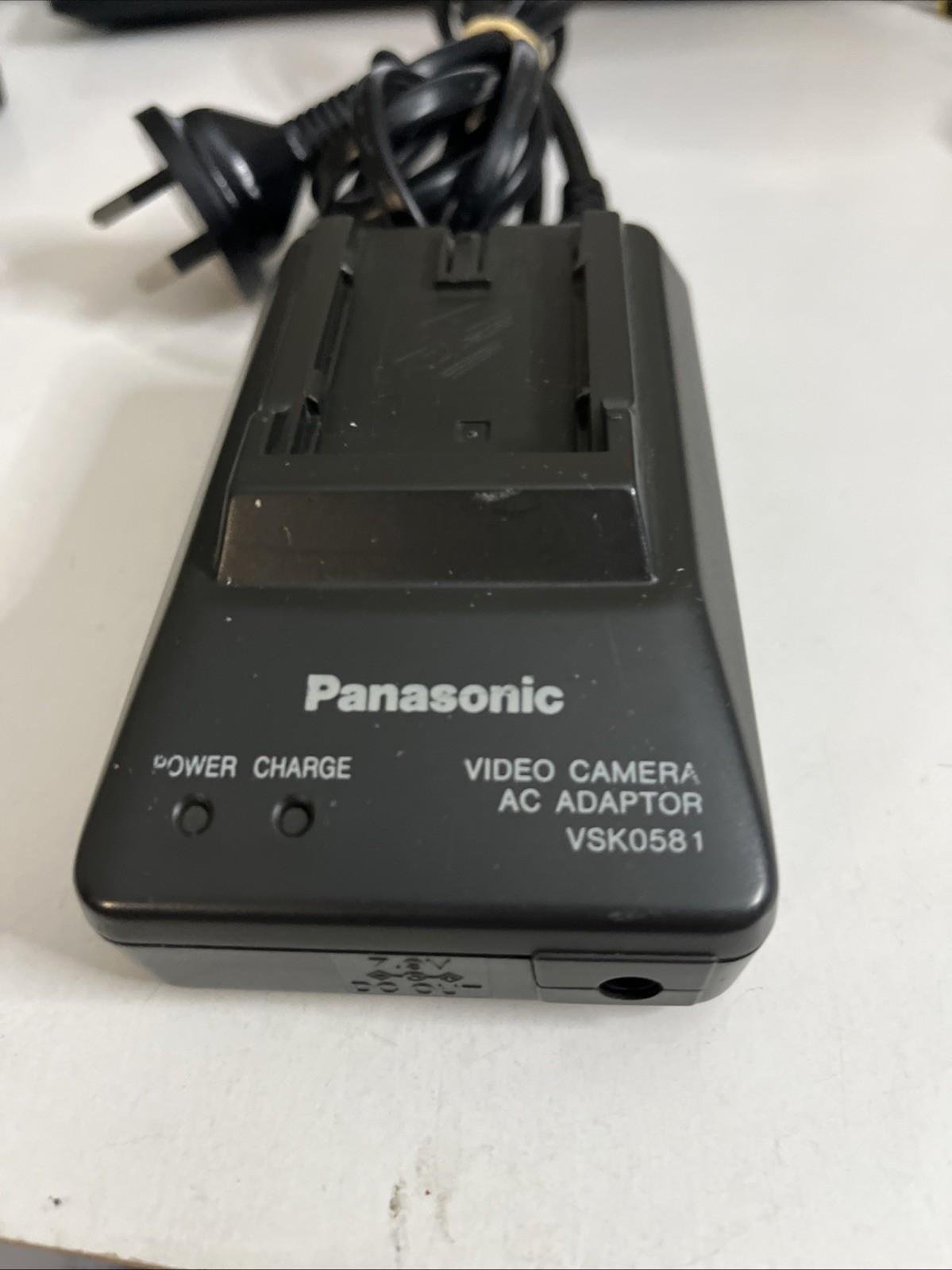 Genuine Panasonic Video Camera AC Adaptor VSK0581 Charger For Camcorder