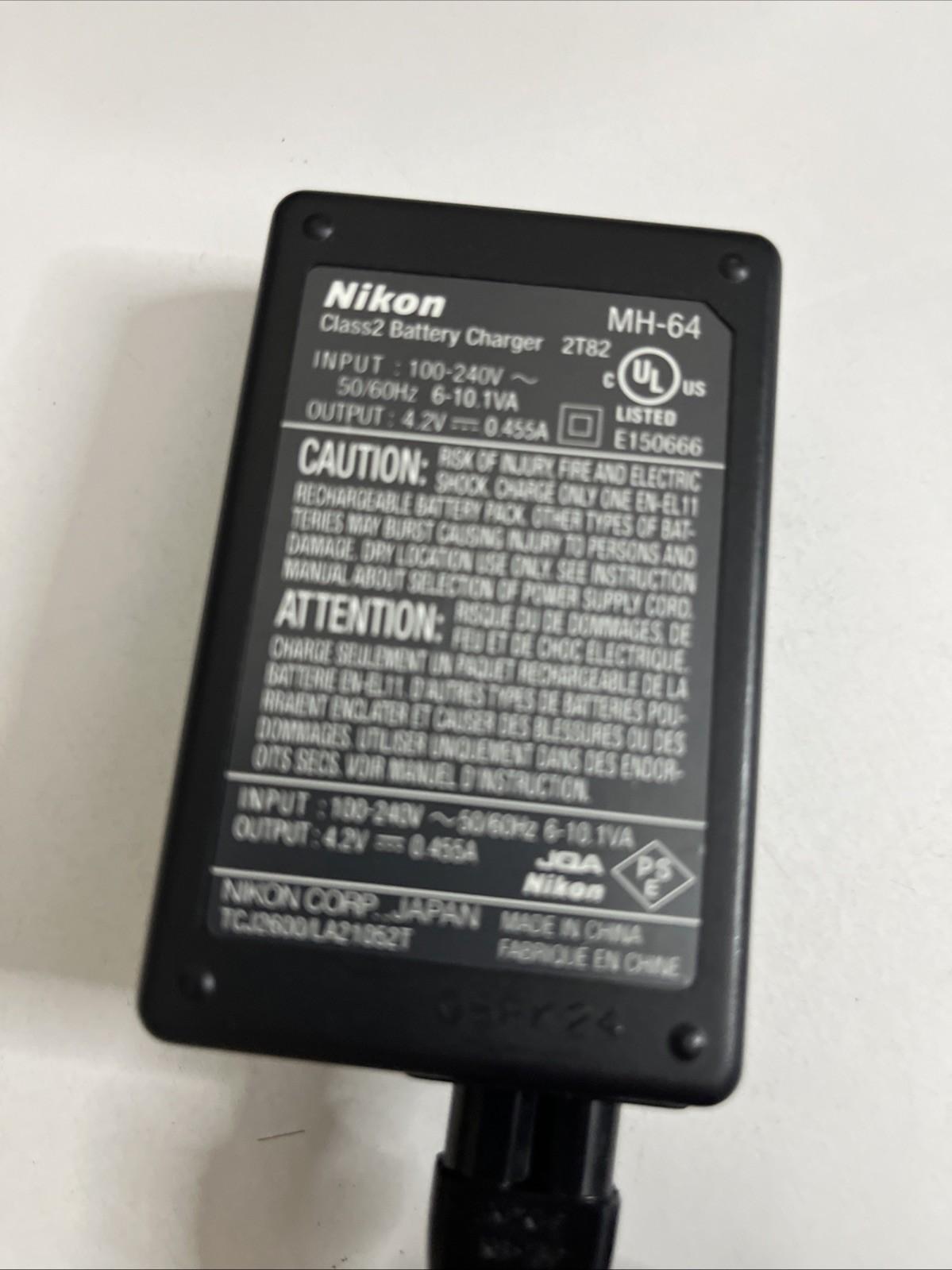 Genuine Nikon MH-64 Camera Battery Charger For EN-EL11 Battery