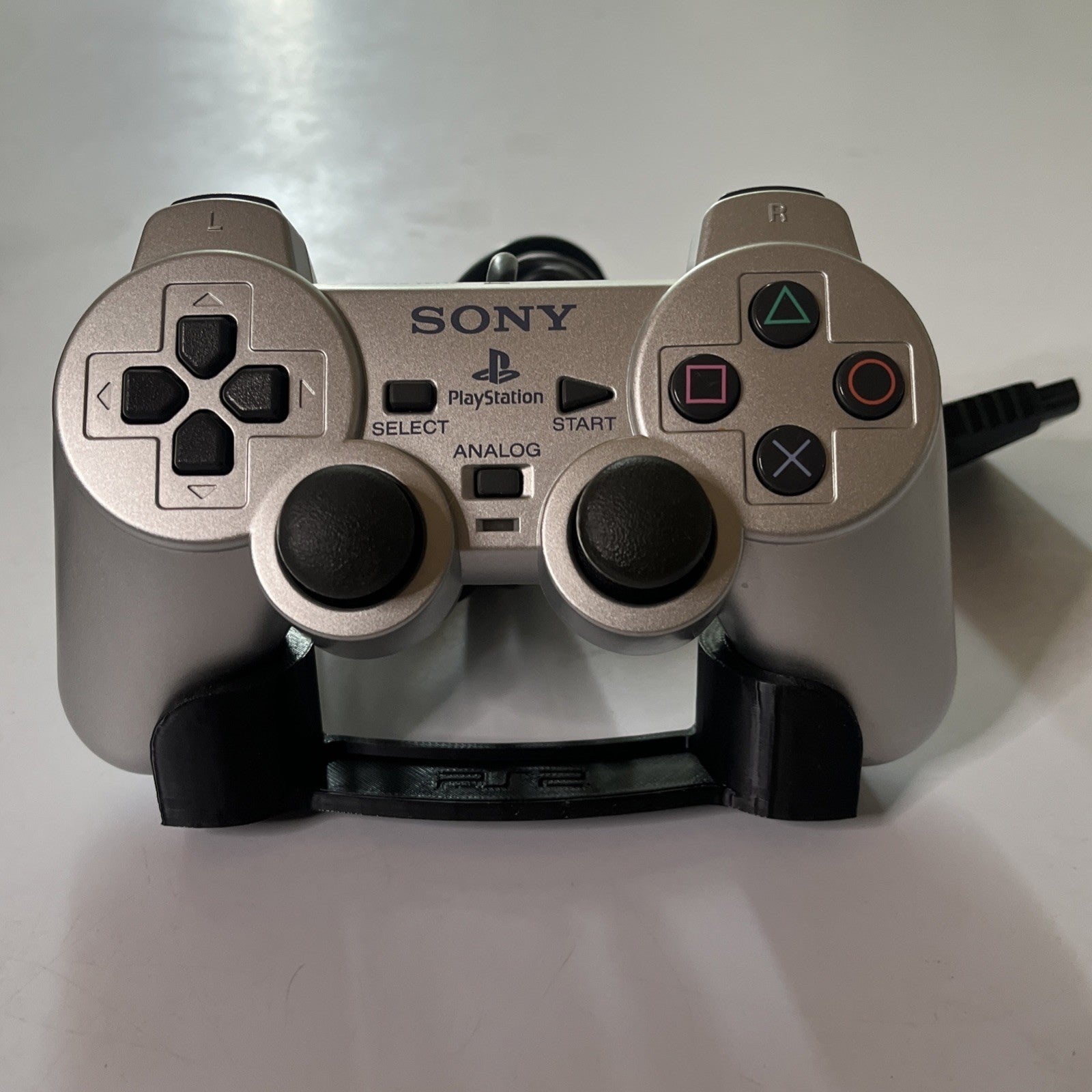 Silver Ps2 Controller Genuine Official Sony PS2 PlayStation 2 Dualshock Silver Controller ...