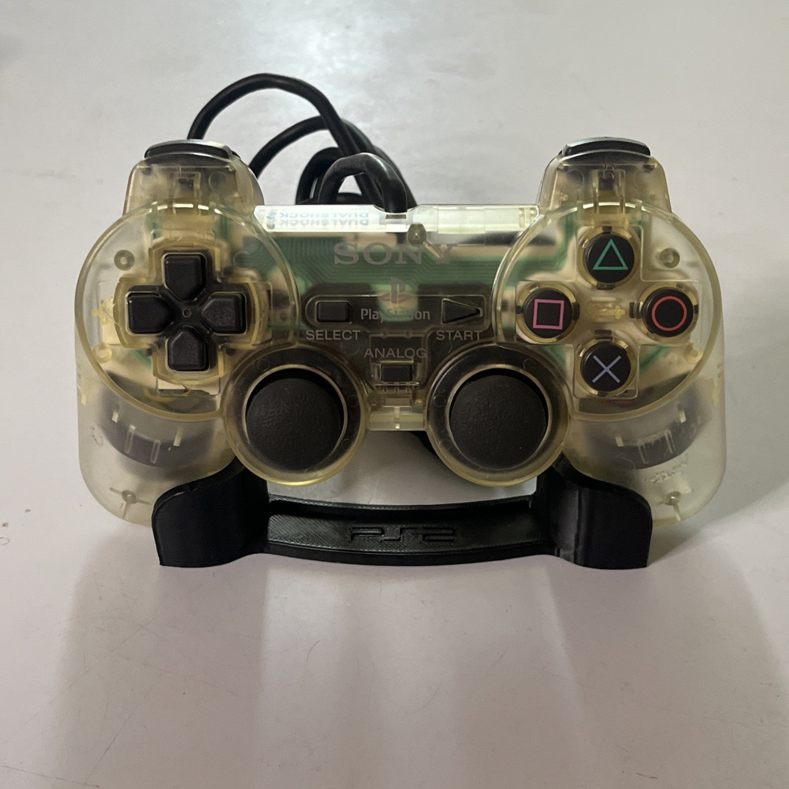 Official Genuine Sony PS2 PlayStation 2 DualShock 2 Controller Crystal ...