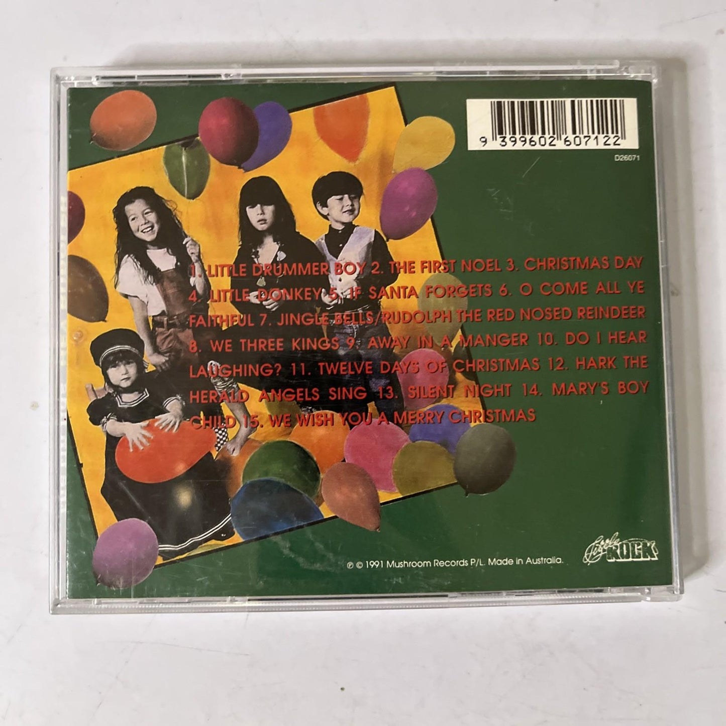 The Tin Lids – Hey Rudolph! (CD, 1991) Australia D26071