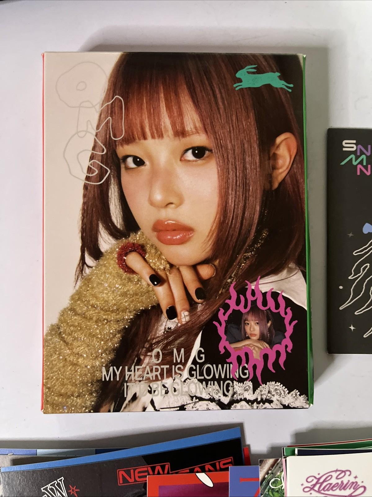 NewJeans – OMG Hanni Version (CD, 2023) Message Cards + Photobook + Stickers