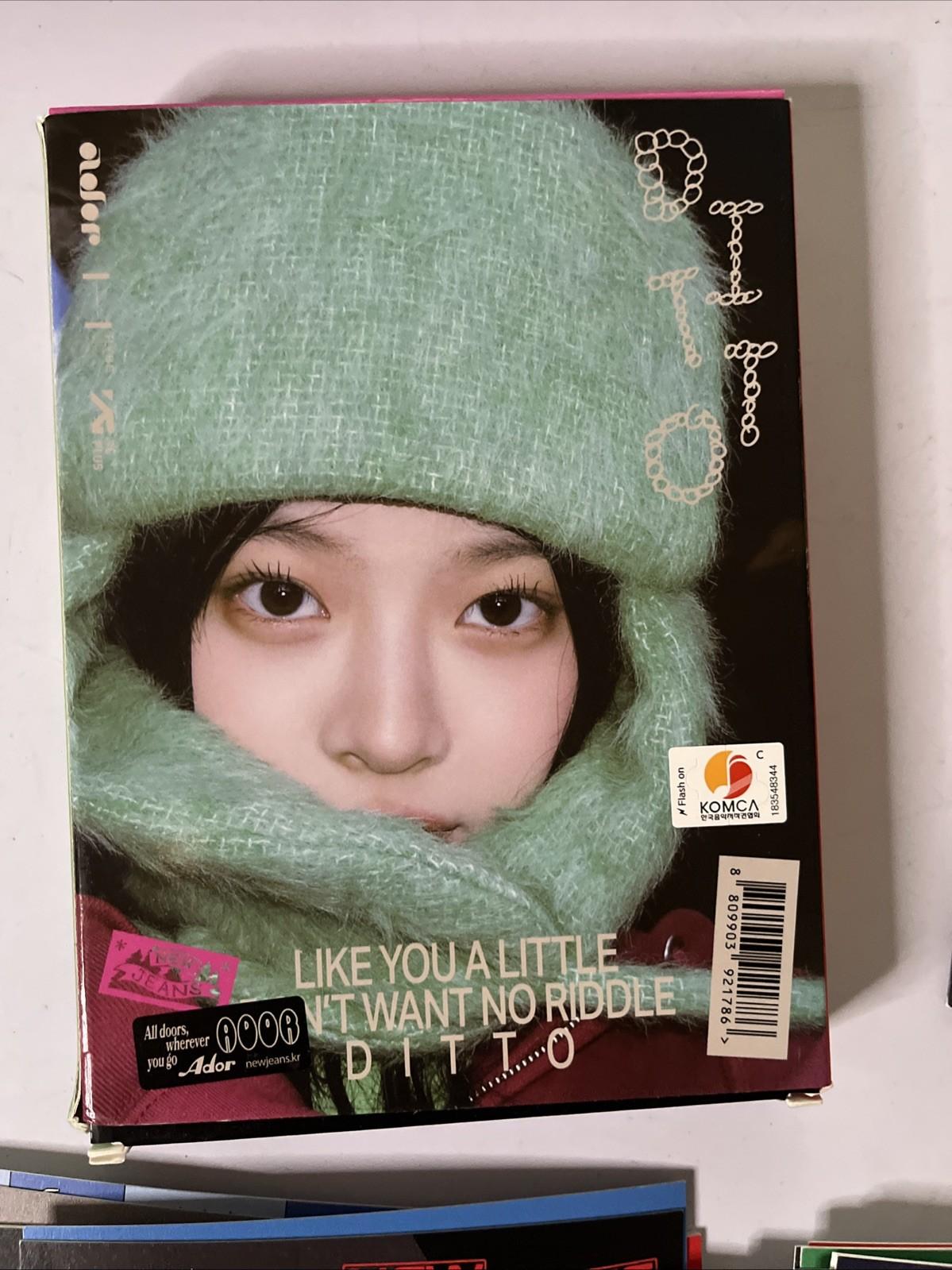NewJeans – OMG Hanni Version (CD, 2023) Message Cards + Photobook + Stickers