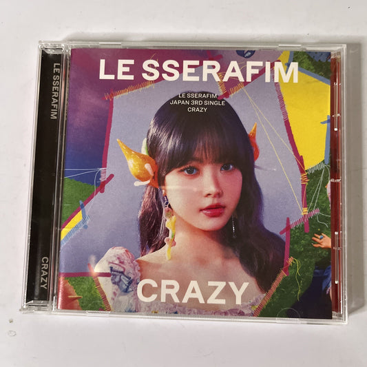 Le Sserafim – Crazy HONG EUNCHAE Version (CD, 2024) Japan TYCT-39259