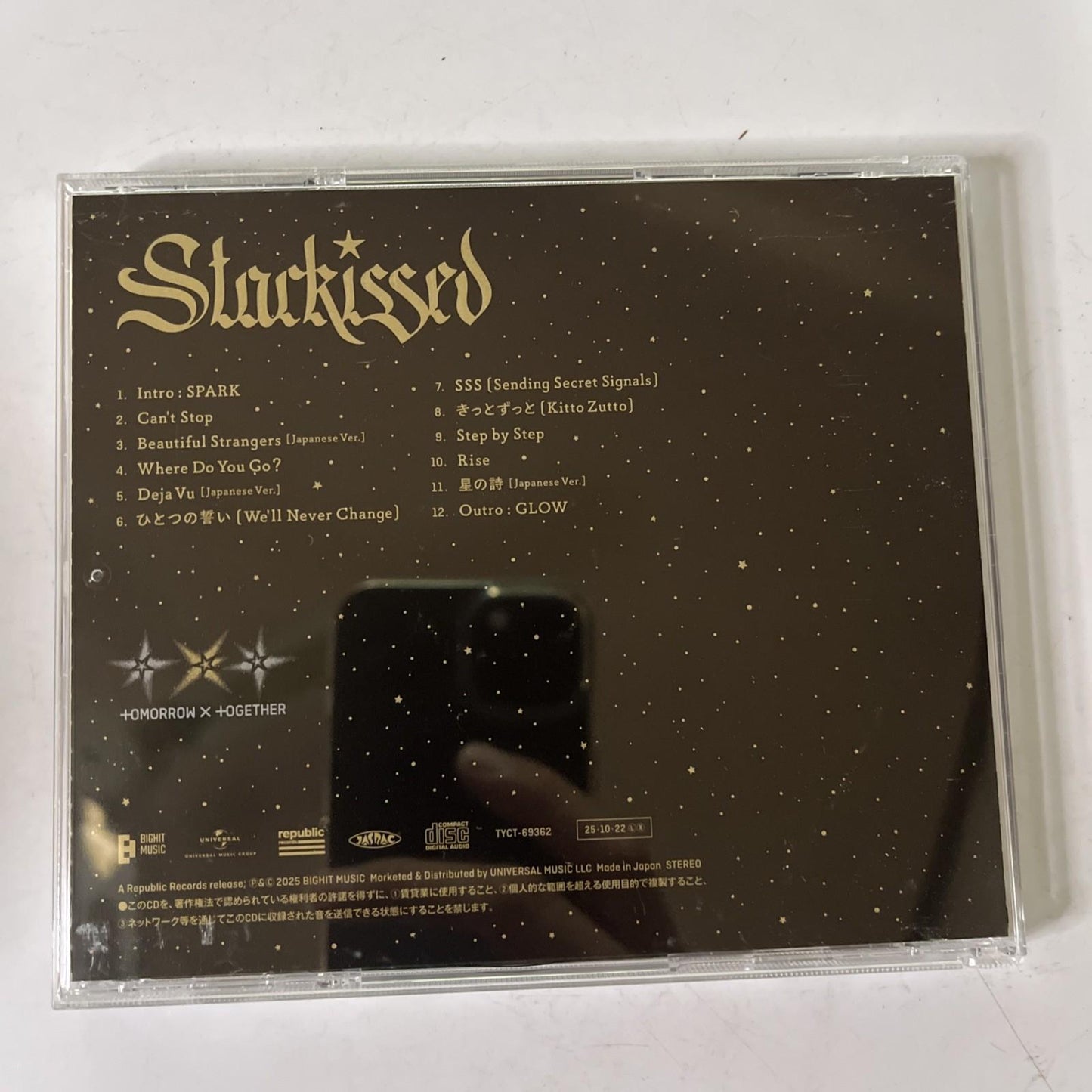 TOMORROW X TOGETHER (TXT) – Starkissed Taehyun Version (CD, 2025) Japan Obi