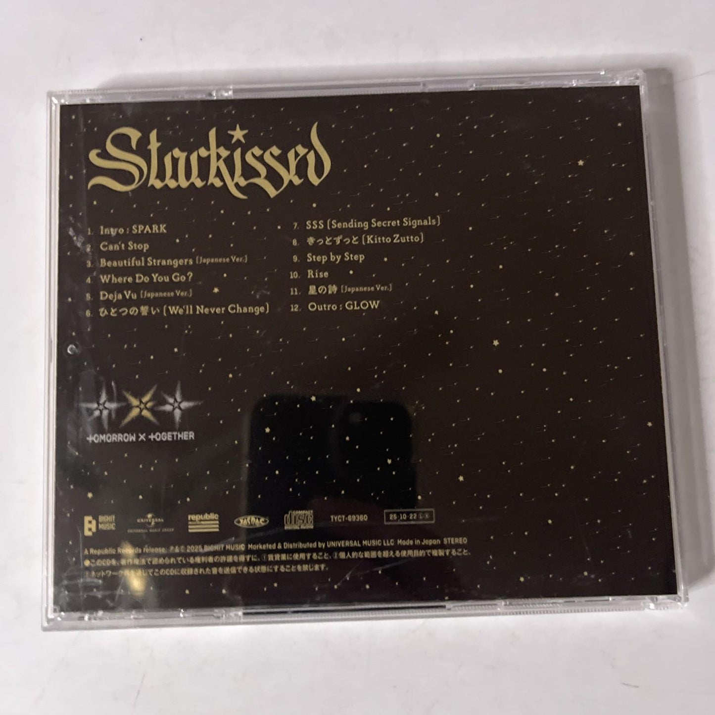 TOMORROW X TOGETHER TXT – Starkissed Yeonjun Version (CD, 2025) Obi Japan