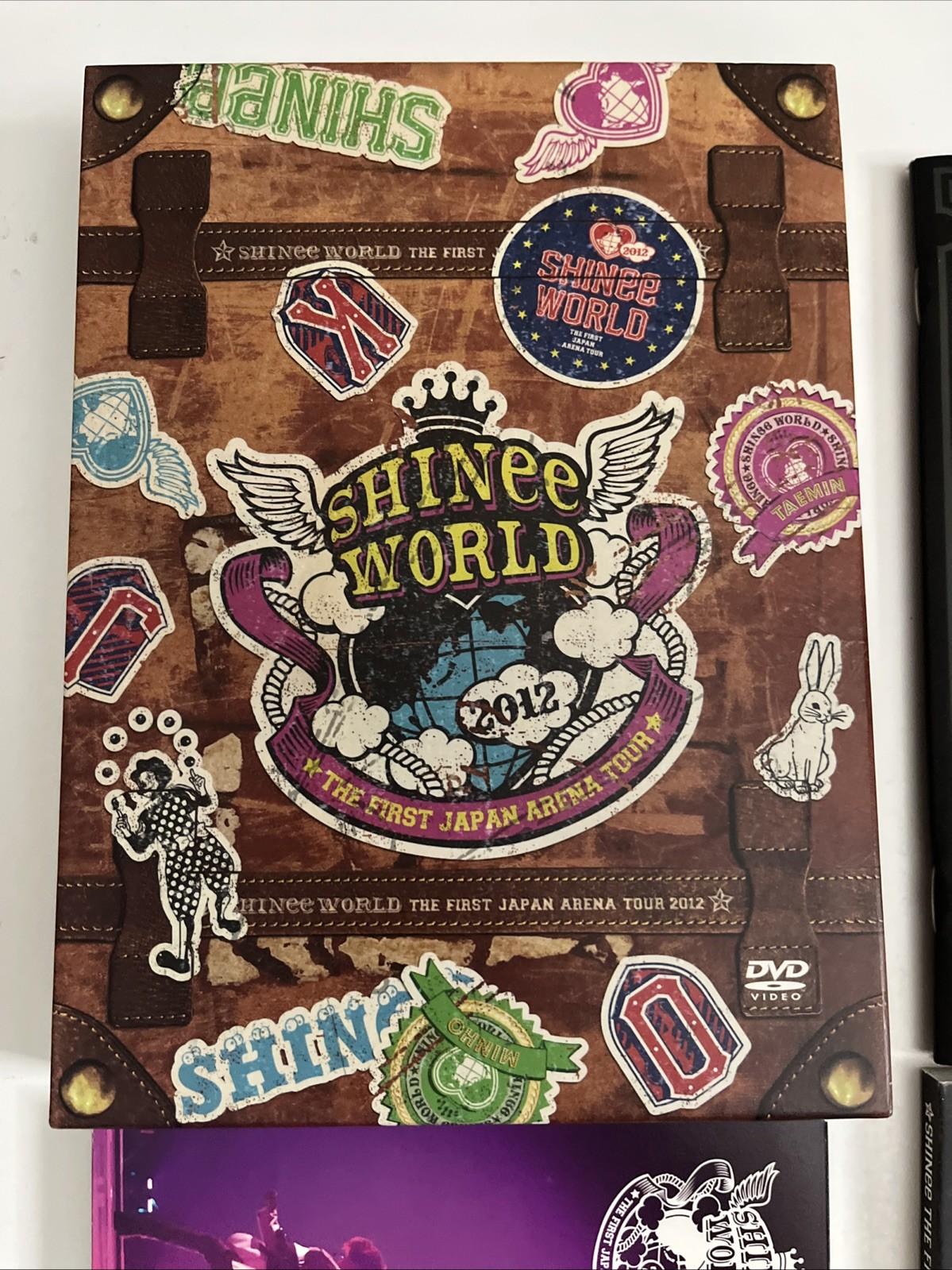 Shinee – The First Japan Arena Tour 'Shinee World 2012' (DVD, 2012) All Regions