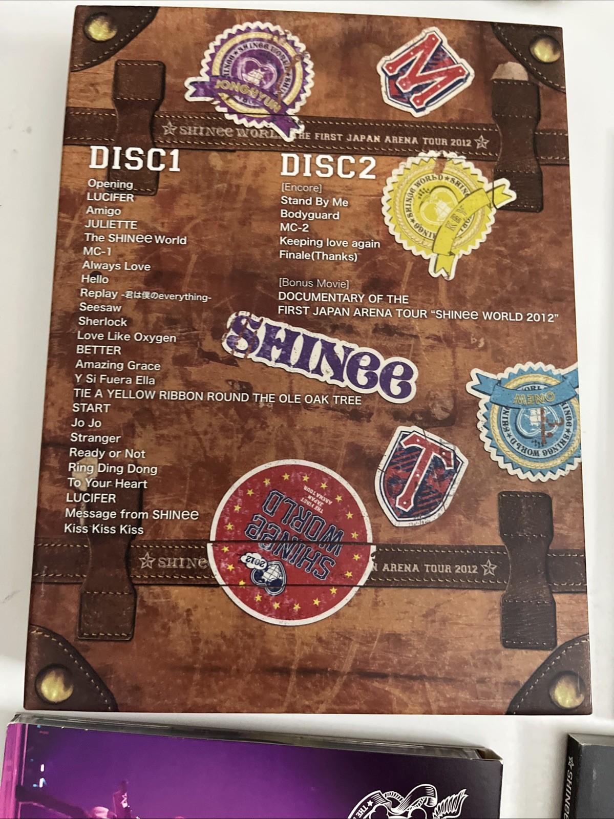 Shinee – The First Japan Arena Tour 'Shinee World 2012' (DVD, 2012) All Regions