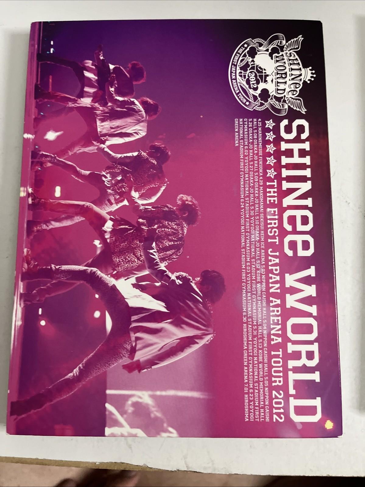 Shinee – The First Japan Arena Tour 'Shinee World 2012' (DVD, 2012) All Regions
