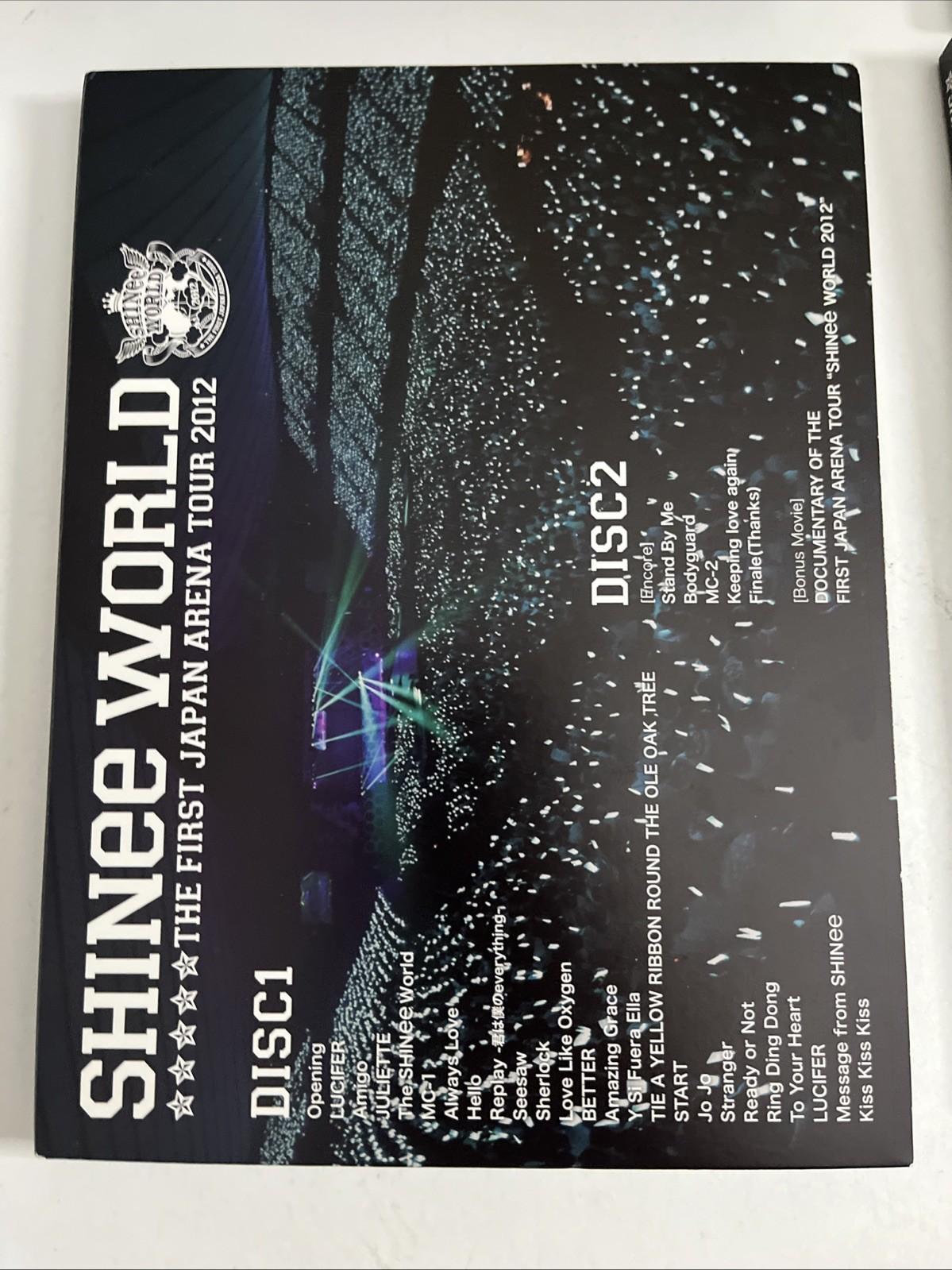 Shinee – The First Japan Arena Tour 'Shinee World 2012' (DVD, 2012) All Regions