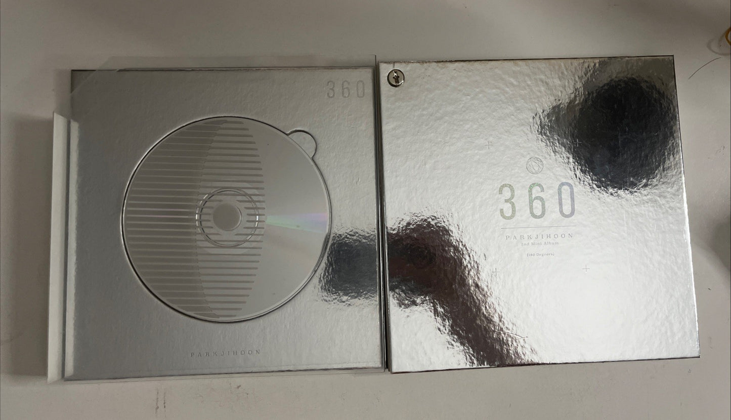 Park Ji-hoon – 360 2nd Mini Album (CD, 2019) South Korea Photobook BGCD0128
