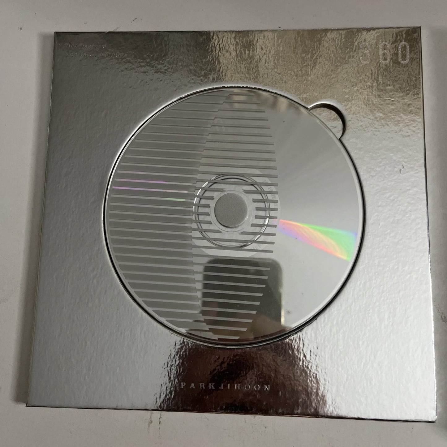 Park Ji-hoon – 360 2nd Mini Album (CD, 2019) South Korea Photobook BGCD0128