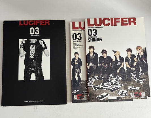 SHINee – Lucifer (CD + DVD, 2011, 2-Disc) Japan Limited Edition TOCT-40381