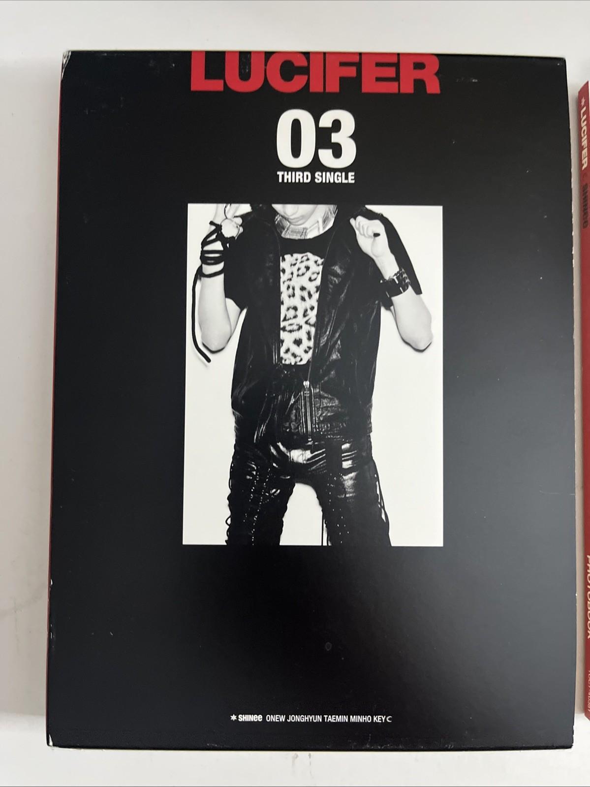 SHINee – Lucifer (CD + DVD, 2011, 2-Disc) Japan Limited Edition TOCT-40381
