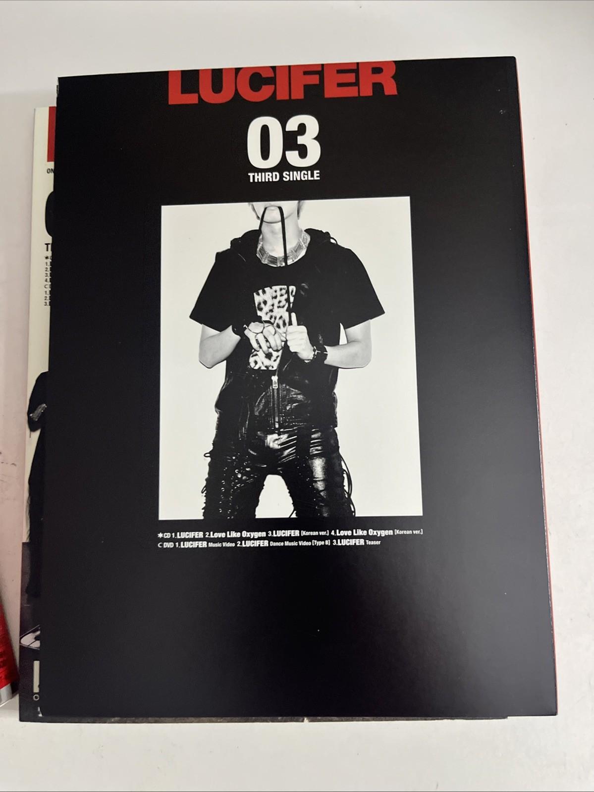 SHINee – Lucifer (CD + DVD, 2011, 2-Disc) Japan Limited Edition TOCT-40381