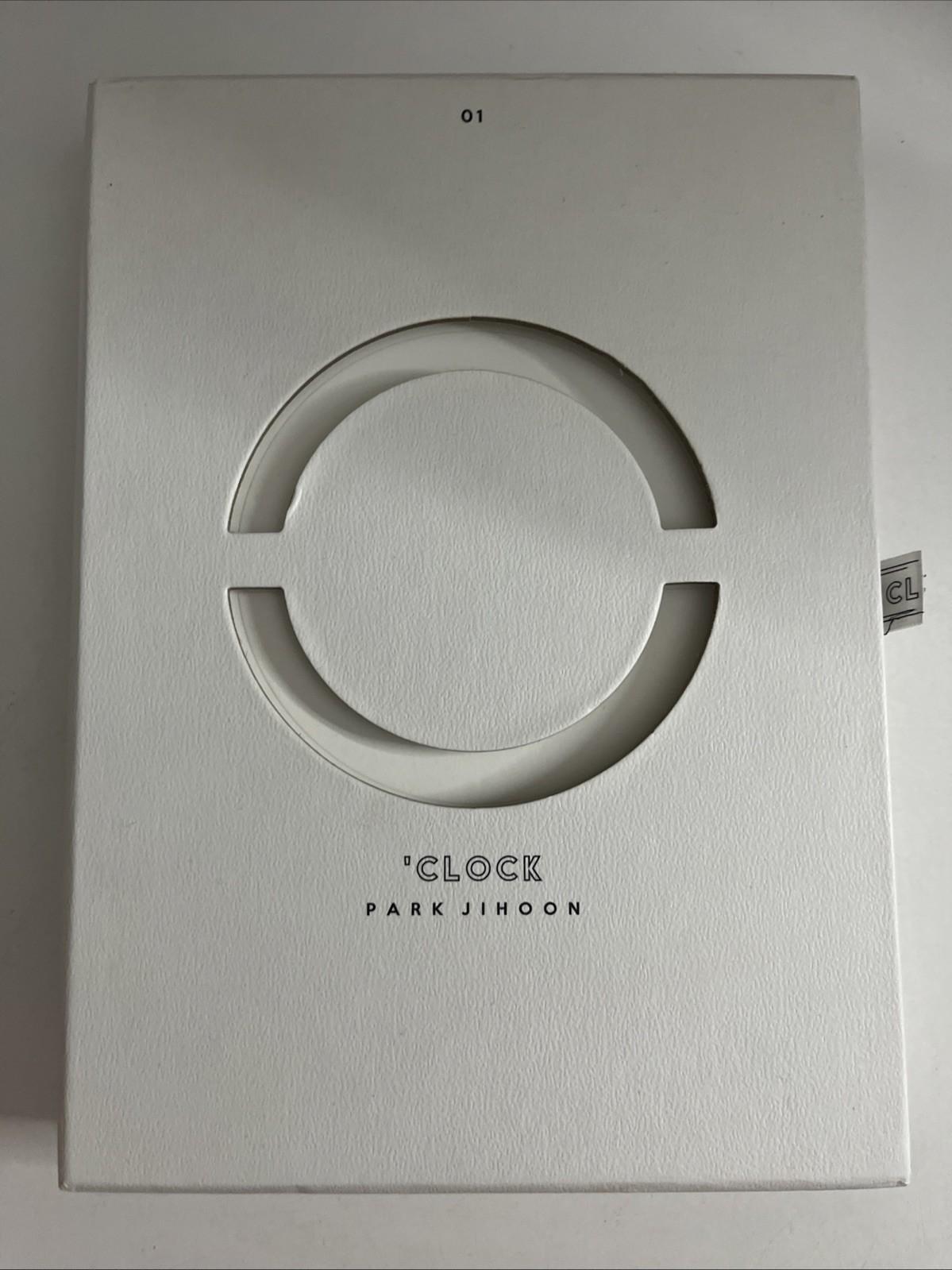 Park Ji-hoon – O'Clock (CD, 2019) Photobook South Korea BGCD0094