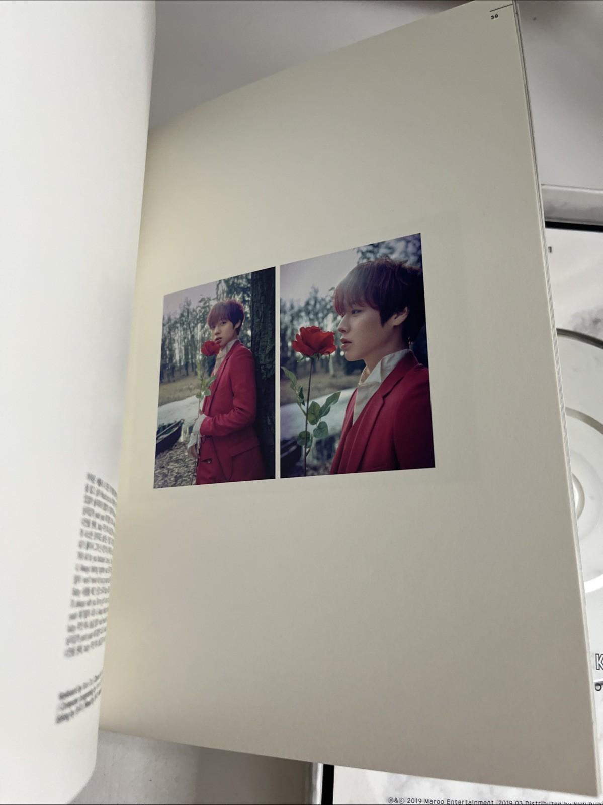 Park Ji-hoon – O'Clock (CD, 2019) Photobook South Korea BGCD0094