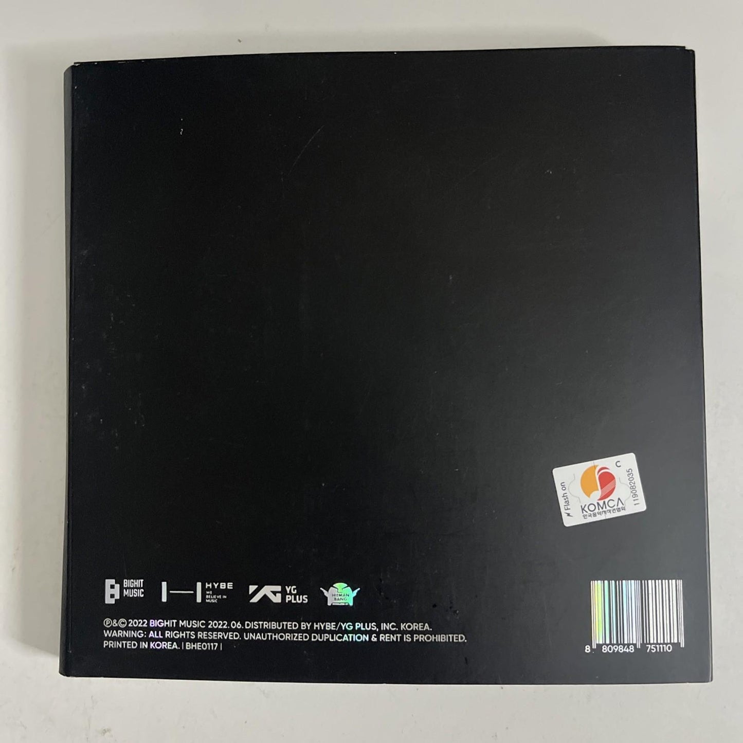 BTS – Proof (CD, 2022) South Korea 3-Disc Photobook BHE0117